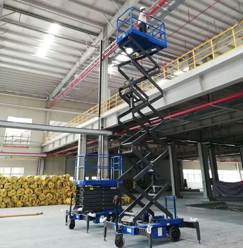 贵阳助力行走剪叉式高空作业平台